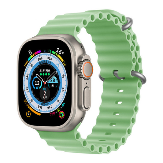 Ocean Silicone Band - Light Green