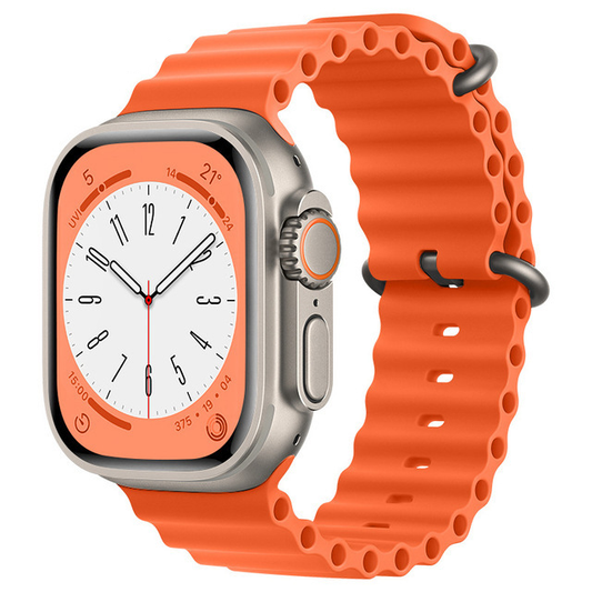 Ocean Silicone Band - Orange