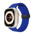 Ocean Silicone Band with Magnetic Buckle - Royal Blue