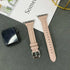 Leather Slim Band - Cherry Pink