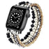 Beaded Gem Crystal Strap - Black&Gold