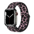 Nylon Elastic Band - Pink Leopard