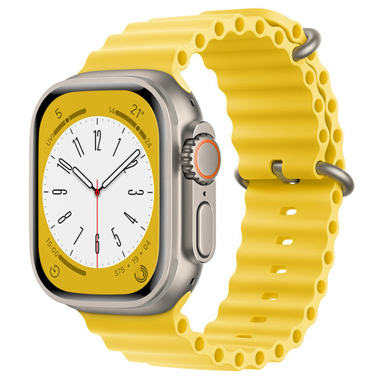 Ocean Silicone Band - Yellow